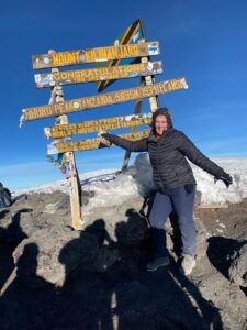 Suffolk make up artist climbs Kilimanjaro